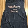 Weekends Are For Racing Tank Top GT01