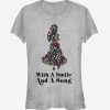 With A Smile Girls T-Shirt SR01