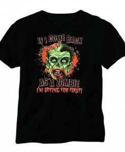 Zombie I m Eating Young T-Shirt DV01