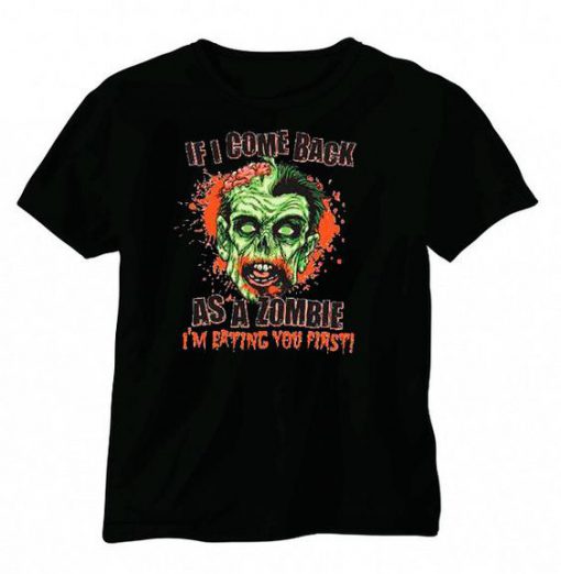 Zombie I m Eating Young T-Shirt DV01