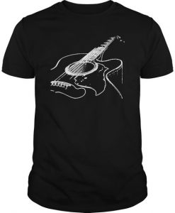 Acoustic Guitar T-Shirt VL01