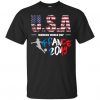 American Football Flag T-Shirt DV01