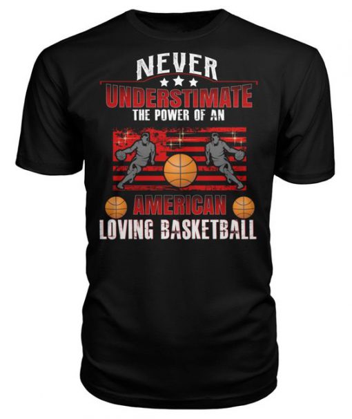 American Loving Basketball T-Shirt DV01