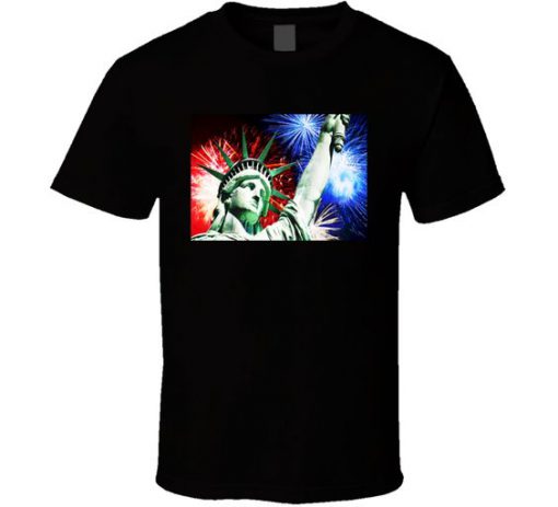 American Usa Flag Independence T-Shirt DV01