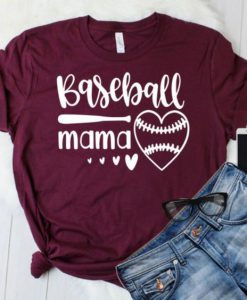 Baseball Mama T-Shirt FR01