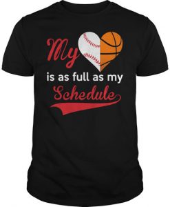 Baseball My Is As Full T-Shirt AV01