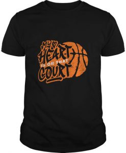 Basketball My Heart T-Shirt AV01