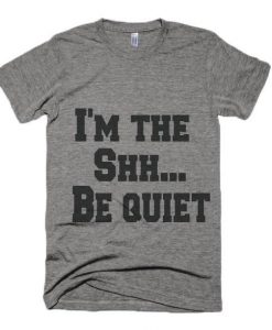 Be Quiet Grey T-Shirt FD29