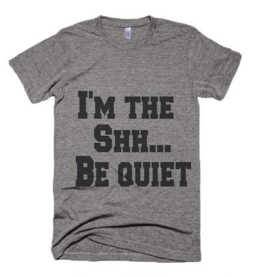 Be Quiet Grey T-Shirt FD29