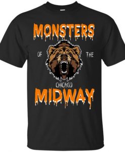 Bears Monsters Of the Midway Fan T-Shirt ER