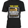 Beer Custome Name T-shirt AV01