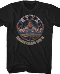 Classic Styx Concert T-Shirt FR01