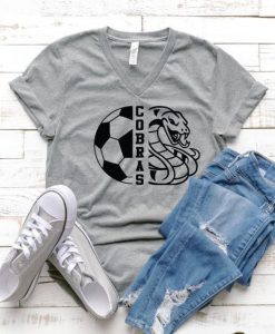 Cobras SVG Soccer T-Shirt AV01