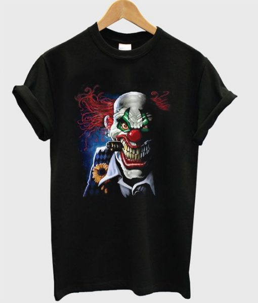 Creepy Joker T-Shirt EM31