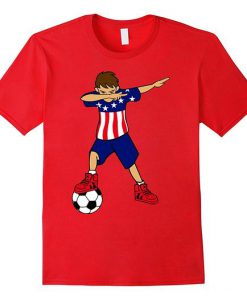 Dabbing American Football T-Shirt DV01