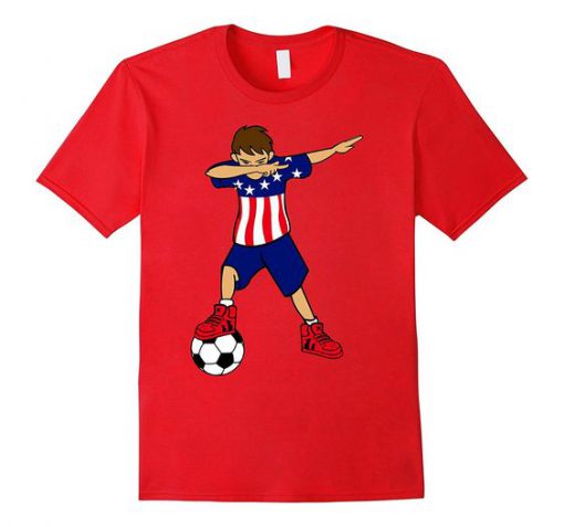 Dabbing American Football T-Shirt DV01
