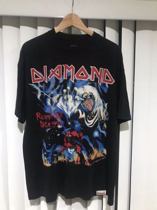 Diamond Supply Iron Maiden Tshirt EL31