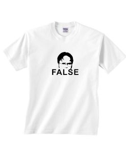 Dwight Schrute False T-Shirt FR28