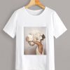 Figure & Floral T-Shirt EM01