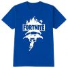 Fortnite Fan Blue T-Shirt AZ01