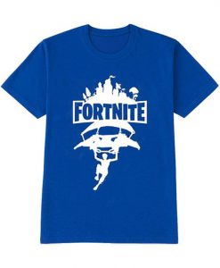 Fortnite Fan Blue T-Shirt AZ01
