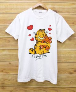 Garfield Feeling love White T-shirt AV01