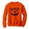 Geeky Pumpkin Face Halloween AI01