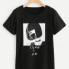 Girl Print Tee T-Shirt EM31