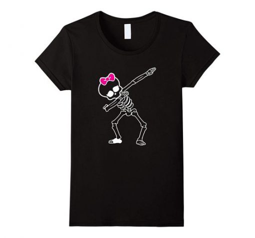 Girl Skeleton Dabbing T-Shirt AZ01