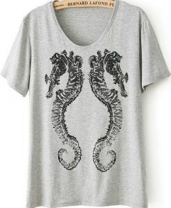 Grey Hippocampal T-Shirt FD29