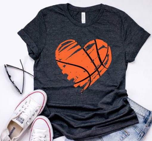 HEART BASKETBALL T-Shirt AV01