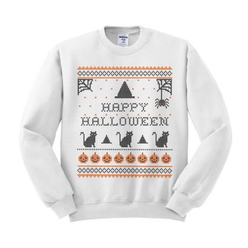 Happy Halloween Sweatshirt AI01