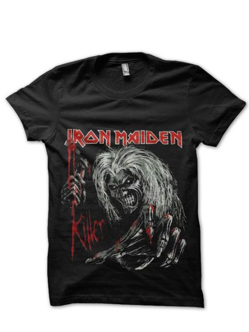 Iron Maiden Black T-Shirt EL31