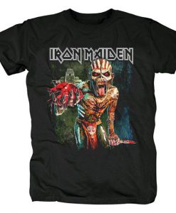 Iron Maiden Cover Black Tshirt EL31