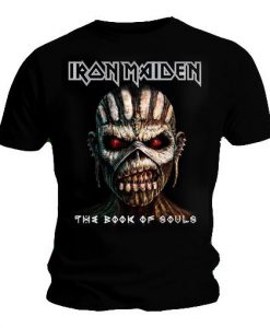 Iron Maiden Eddie Book Tshirt EL31