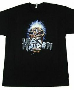 Iron Maiden Eddie Crunch Black Tshirt EL31