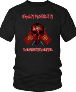 Iron Maiden Manchester United Tshirt EL31