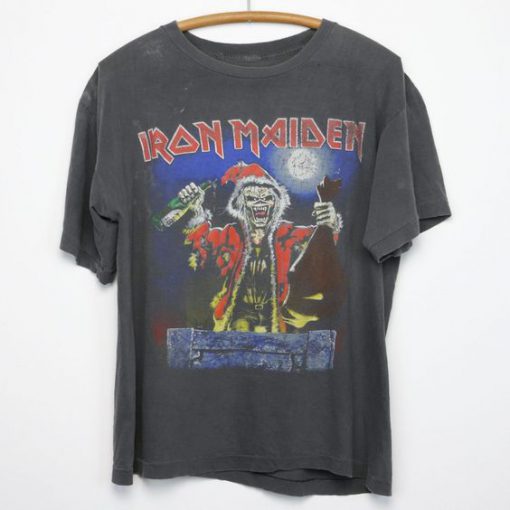 Iron Maiden No Prayer For Christmas T-Shirt EL31