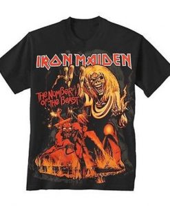 Iron Maiden Number T-Shirt EL31