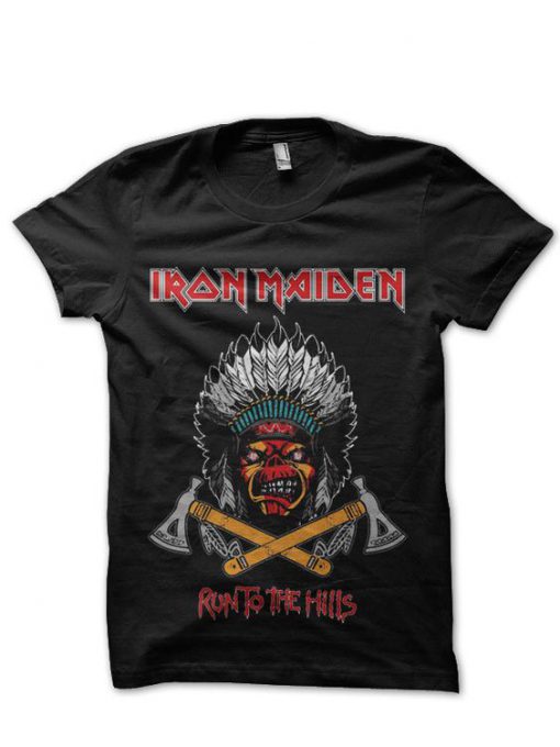 Iron Maiden Run To The Hills T-Shirt EL31