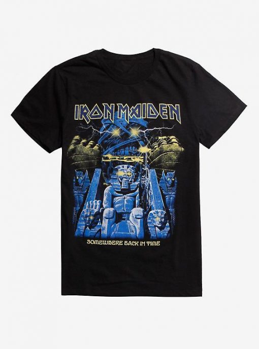 Iron Maiden Somewhere Back In Time T-Shirt EL31