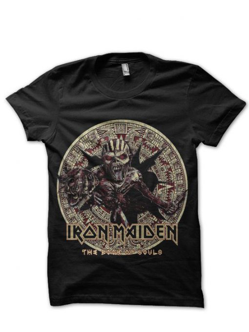 Iron Maiden The Book Of Souls tshirt EL31