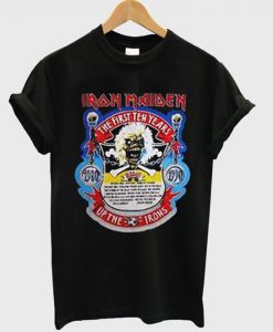 Iron Maiden The First Ten Years T-Shirt EL31