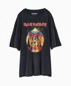 Iron Maiden Washed Tshirt EL31