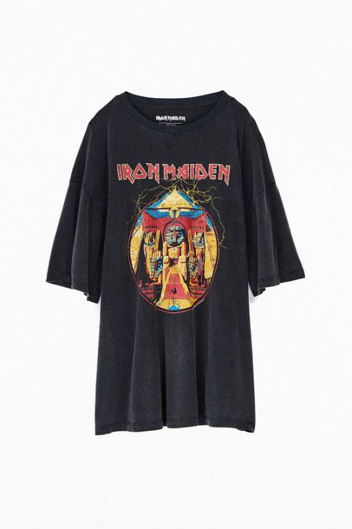 Iron Maiden Washed Tshirt EL31