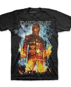 Iron Maiden Wicker Man Final Tshirt EL31