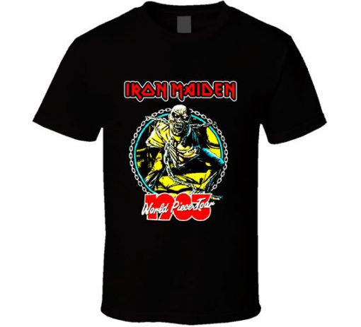 Iron Maiden World Piece Tour Tshirt EL31