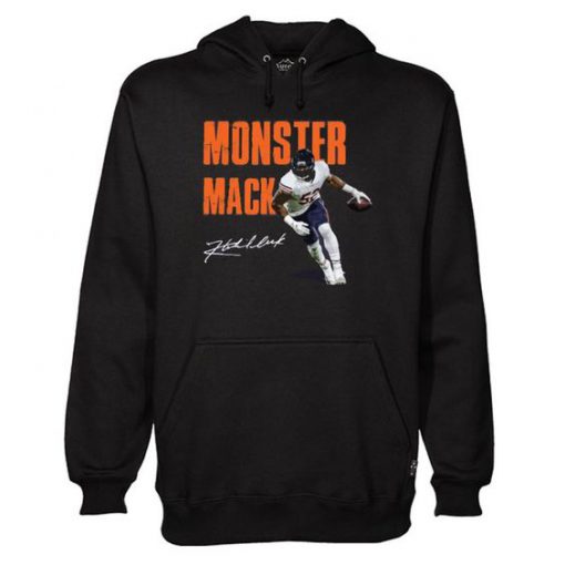 Khalil Mack Chicago Bears Monster of the Midway Hoodie ER