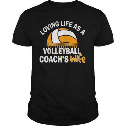 Loving Life As A Volleyball T-Shirt AV01