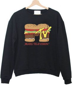 MTV Burger Logo Sweatshirt AV
